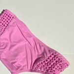 frankie's bikinis  Crocheted Pink Bikini‎ Bottom Photo 4