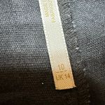 Free People  Vegan Leather Pants sz 10 Black Leather Boot Cut Pants Photo 6