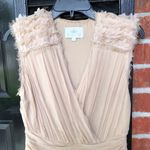 Madison Marcus  Nude Silk Mini Dress S Photo 4