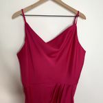 Ted Baker  Tilliey Cowl Neck Sleeveless Dress In Bright Fuschia Pink US 14 or 6 Photo 6