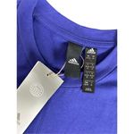 Adidas New  Women's Cotton Cinch Tank Top Size XS NWT purple blue Photo 6