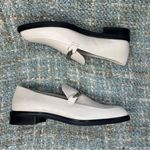 Vagabond  Shoemakers Frances Leather Buckled Chain Loafer in Off-White Photo 7