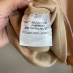 Princess Polly  Mini Dress Size 4 Lillie Puff Long Sleeve Beige Nude Tan Party Photo 12