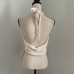 Guess  Crochet Knit Halter Top Medium Chevron Boho‎ Chic Festival Y2K Hippie Photo 5