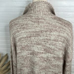 Treasure & Bond  Women's Marled Beige Half-Zip Chunky Knit Sweater Size XL Photo 6
