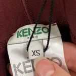 Kenzo logo printed spellout Bordeaux leggings size XS Purple Photo 10