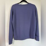 Victoria's Secret Victoria Secret Sport Ruffled Sleeve Crewneck Sweatshirt Grape Size S Photo 2