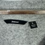 Betabrand Sweater L Gray V Neck Wrap Knit Stretch Minimalist Capsule Office Chic Photo 1