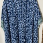Max Studio Blue Floral Kimono Cardigan Cover Up Wrap 3X New with Tags Photo 5