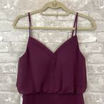 Azazie  Rebecca Maxi Gown Dress in Grape Photo 5