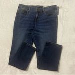 Talbots  Blue High Waist Straight Leg Jeans with Sleek Fit Photo 1
