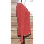 Talbots Size S V-Neck Pullover Ribbed Sweater Dark Salmon Vintage Soft & Comfy Photo 3