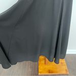 Torrid  Dress Midi Flutter Sleeves Lace Up Back Round Neck Chiffon Lined Black Photo 9