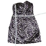 Charlotte Russe Women's Animal Print Tube Dress Party Event Sz 10 Y2K Vintage Photo 4