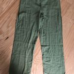 Linen Flowy Pants Green Photo 0