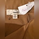 Entro NWT  Brown Faux Leather Mini Skirt Size M Photo 1