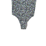 Rouje Paris Victoria One Piece Swimsuit Black Blue Purple‎ Floral Size 36 US 4 Photo 2