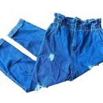 Forever 21  Paperbag Waist Distressed Jeans Size 28 Photo 1