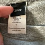 Disney  Mickey Mouse women's size large cropped raw hem sweatshirt Photo 3