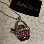 Cookie Lee NWT  Crystal Pendant | Necklace Photo 2