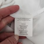 My Michelle  white black roll tab blouse size medium Photo 6