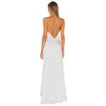 Elliatt Aisle Dress in White X-Large New Womens Maxi Gown Bridal Wedding Photo 3