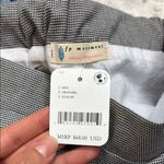 Free People NWT FP Movement Black and White Houndstooth Skort Size Large‎ Photo 5