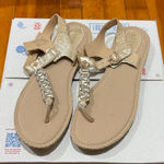 Sperry  Gold and Tan Women's Sandals Photo 0