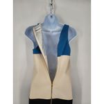 Emilio Pucci Color Block Sleeveless Woolblend Shift Dress Women's Size 34 (US 4) Photo 5