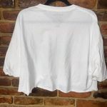 Nickelodeon  White Graphic Short Sleeve Crop T-Shirt Top Women's Size XL Photo 3