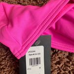 Frederick's of Hollywood Laguna One Shoulder Two Piece Bikini Hot Medium Pink NWT Photo 4