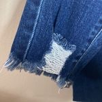 Kancan High Rise Dark Ripped Hem Skinny Jeans in dark sandblast wash size 25 Photo 9