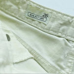 Gap Light Green Tuxedo Stripe Slim Cut Off Shorts Photo 2