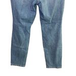 Torrid Super Distressed Boyfriend Ripped Skinny Crop Jeans 18 Blue Medium Wash Photo 9