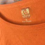 Anne Klein  Bright Orange 3/4 Sleeve Top large Photo 1