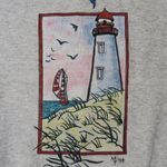 Tultex Vintage 90s Lighthouse Sweatshirt Photo 3