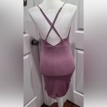 Lucy in the Sky Pink Ruched Bodycon Mini Dress Medium Photo 3
