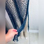 DEAN HUTCHINSON long sleeve midi dress size S/M fits dark blue color Photo 7