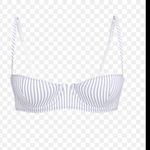 Victoria's Secret Striped green and White Women's Bra Photo 9
