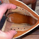 Matisse Tan Braided Cutout Leather Ankle Boot Heel Size 6.5 Photo 12