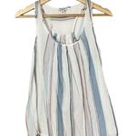 Splendid Pastel Stripe Scoop Neck Cotton Cami Tank Top S Photo 0