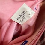 Burberry Blue Label Plaid Tote Bag with Tan Handles Photo 14