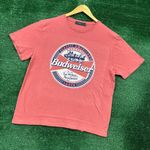 Junkfood World Renowned Budweiser Classic American Lager T-Shirt Size Large Photo 2