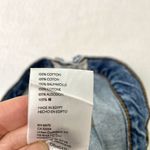 Free People  Distressed Cut-Off Denim Jean Shorts Boho Beach Medium Wash size 28 Photo 6