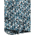 Diane Von Furstenberg Women's DVF Geometric Print Long Sleeve Mini Romper‎ Collared Button Down Photo 4