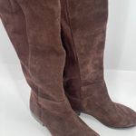Lucky Brand  Calypso Boots Size 6 Tall Over The Knee Suede Chocolate Brown Suede Photo 2