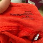 Toad & Co  Red Tiered Asymmetrical Hem Skirt Womens S Gorpcore Athletic Stretch Photo 6