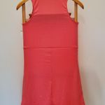 Capella Pink Ribbed High Neck Sleeveless Dress Size M Photo 2