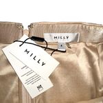 Milly NWT Adley Gold Sequin Pencil Skirt MEDIUM Photo 4