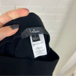 Lulus Lulu’s Stay Extra High Waist Black Ribbed Cropped Capri Pants Size S Photo 3